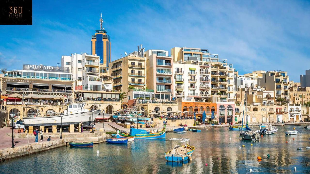 Centre Paceville Apt With Terrace, Bbq & Wifi By 360 Estates Saint Julian's Bagian luar foto